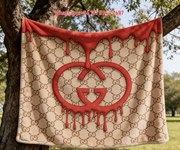 Chanel Classic Logo Flannel Throw Blanket IMG_7057
